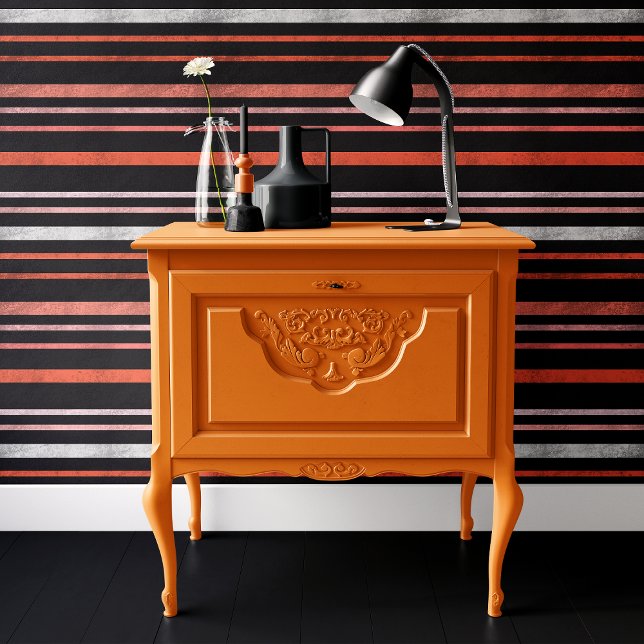 Black and Orange Striped Halloween Wallpaper (Creator Uploaded)