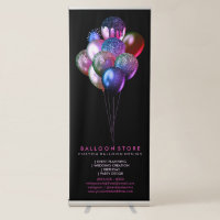 Black and Pink Balloon Wedding Planning Party