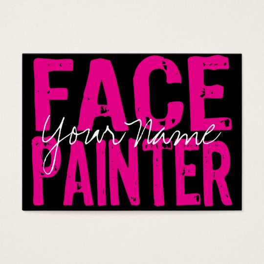 Black and Pink Business Card