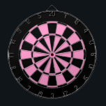 black and pink dartboard<br><div class="desc"></div>