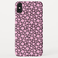 Black and Pink Diamond Bling Pattern