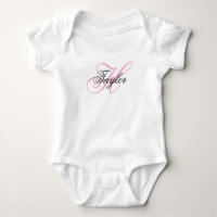 Black and Pink Fancy Monogram