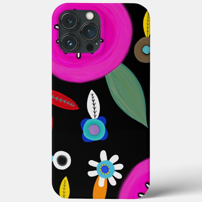 Black and pink RUPYDETEQUILA  Case-Mate iPhone Case (Back)