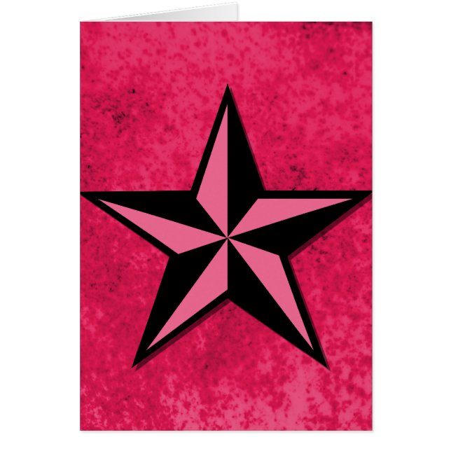 Black and Pink Star (Front)