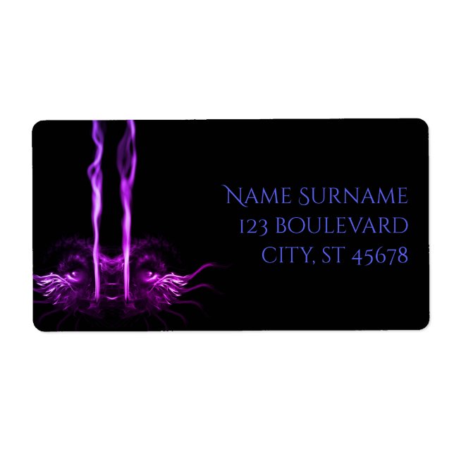 Black and Purple Dragon Smoke (Front)