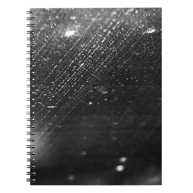 Black and rain Notebook (Front)