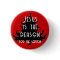 Black and Red Jesus is the Reason Christmas Pin