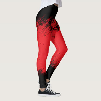 Black And Red leggings