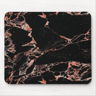 Black and rose mouse mat