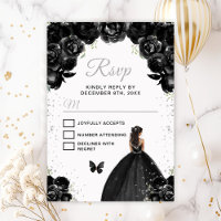 Black and Silver Dark Skin Princess