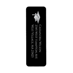 Black and Silver Graduation