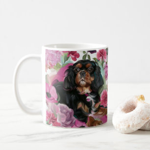 Black and Tan Cavalier coffee mug