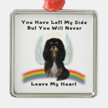 Black and Tan Cavalier Pet Loss Gifts