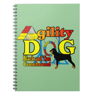 Black and Tan Coonhound Agility Notebook