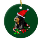 Black and Tan Coonhound Christmas