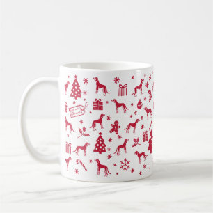 Black and Tan Coonhound Christmas Design Coffee Mug