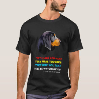 Black And Tan Coonhound Dog T-Shirt