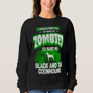 Black and Tan Coonhound Sweatshirt