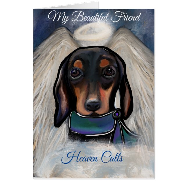 Black and Tan Dachshund (Front)