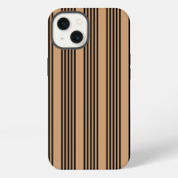 Black and tan five stripe pattern
