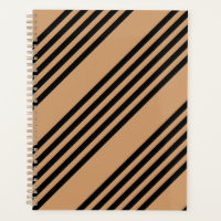 Black and tan five stripe pattern
