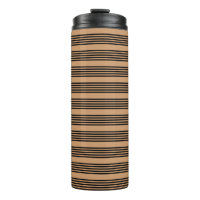 Black and tan five stripe pattern