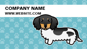 Cartoon Dachshund Business Cards Zazzle Uk