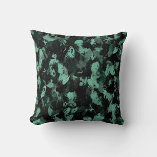 Black and Teal Cushion