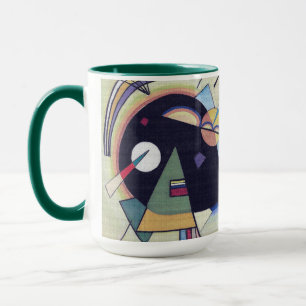 Black and Violet - Kandinsky Abstract Art Mug