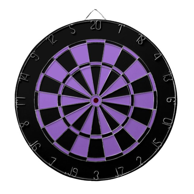 black and violet purple dartboard (Front)