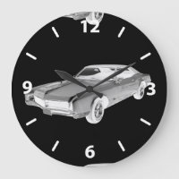 Black And White 1967 Buick Riviera Pop Art