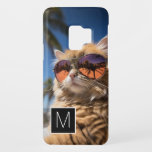 Black and White 1 Photo Collage Custom Monogram Case-Mate Samsung Galaxy S9 Case<br><div class="desc">You can use Instagram photos for this design. Use three square photos to create a unique and personal gift.  If you need to adjust the pictures,  click on the customise tool to make changes.</div>