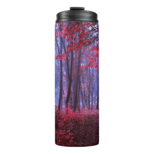 Black and white. Abstract painting background. Acr Thermal Tumbler