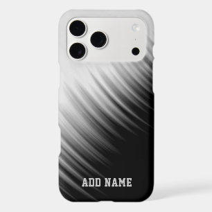 Black and White Abstract Striped Pattern