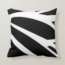 black and white abstract stripes