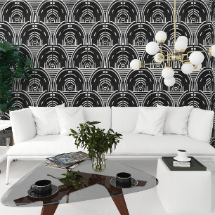 Black and White Abstract  Wallpaper