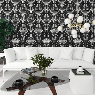 Black and White Abstract  Wallpaper