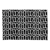 Black and White Abstract Wavy Line Pattern Seamles