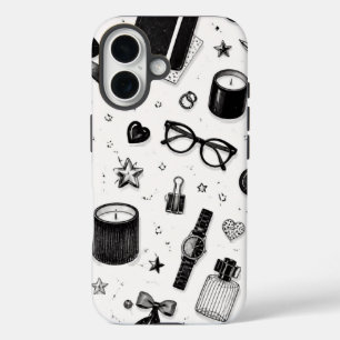 Black and White Aesthetic Phone Case