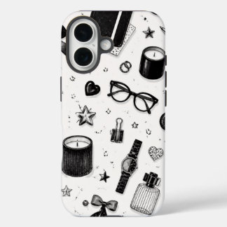 Black and White Aesthetic Phone Case