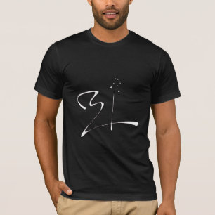 Black and White African Pattern T-Shirt