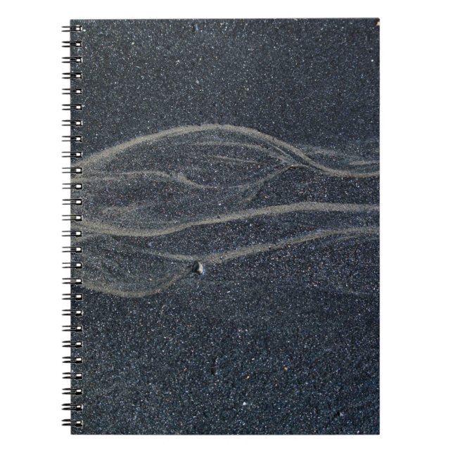 Black and white area rug notebook (Front)