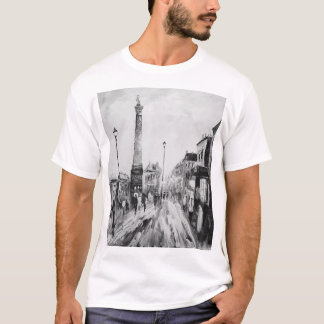 Black and white artistic paintings. T-Shirt