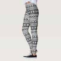 Black Bumble Bees Cute Funny Leggings