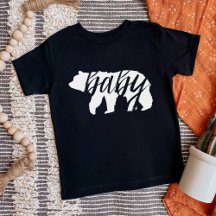 Black and White Baby Bear Matching Family