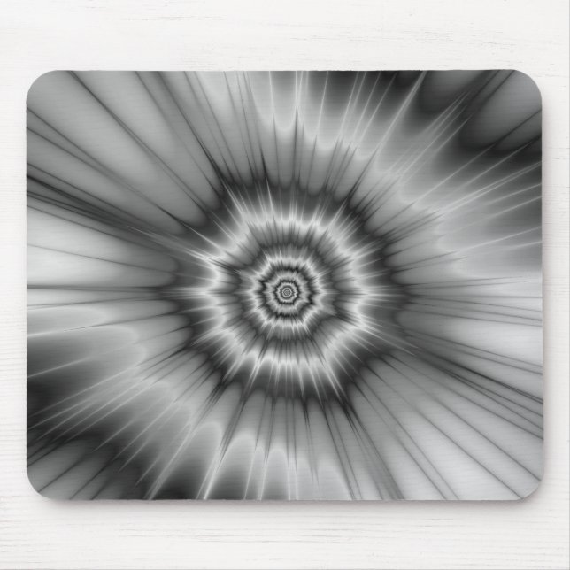 Black and White Bang! Mousepad (Front)