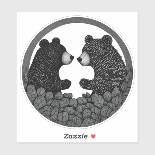 Black and white bears (Sheet)