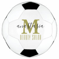 Black and White Beauty Salon by Anastasia Monogram