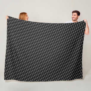 Black and White Bicycles Blanket for a Cyclist