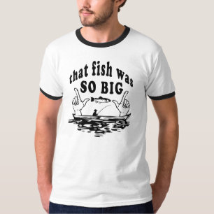 Black and White Big Fish T-Shirt